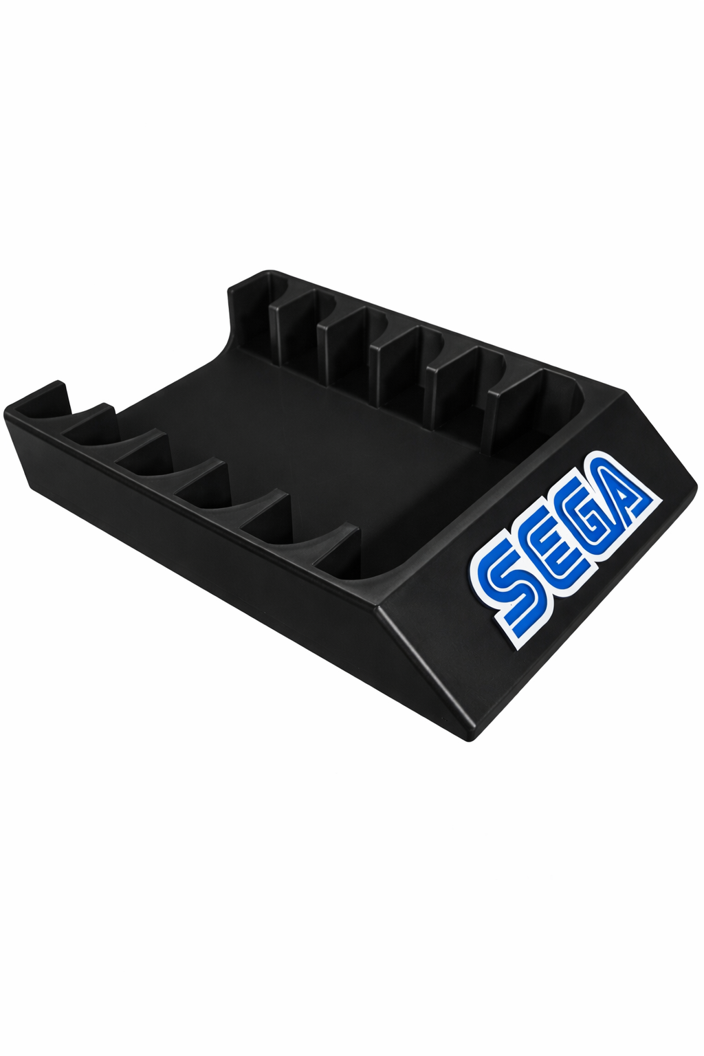 Sega Genesis Cartridge Holder Storage Tray Display Rack Organizer 6 Game Home