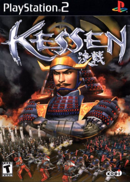 Kessen 1 (Sony PlayStation 2, 2000) Complete With Registration Card and Manuel