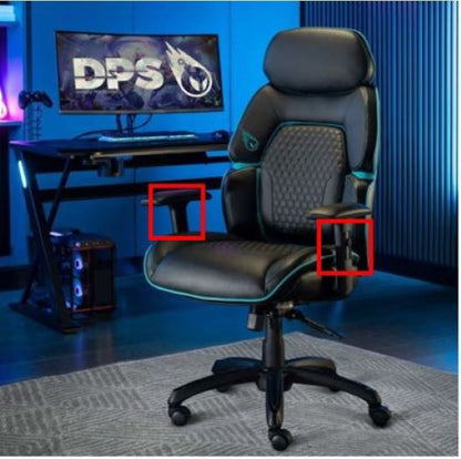 DPS 3D insight Gaming Chair Replacement Part Arm Pin Screw Black 2 pack