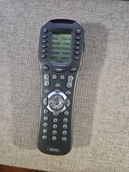 Aeros MX-850 Complete Control Universal Remote Control. Factory Reset. Very good