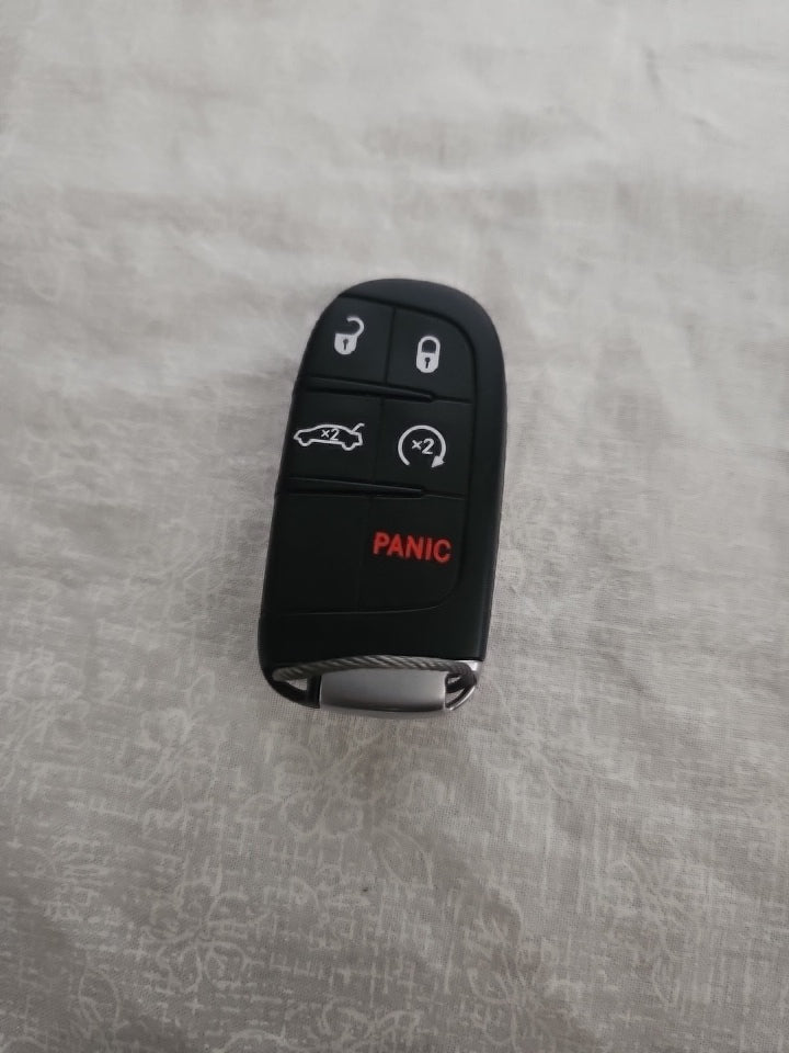 Oem Electronic 5 Button Remote Start Key Fob For 2019-2023 Chrysler 300 Untested