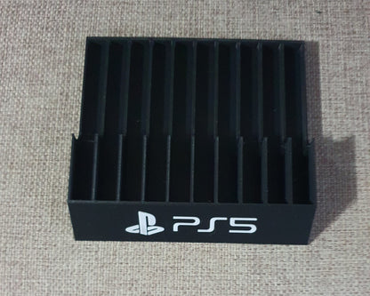Video Game Storage Stand Display for PS5/ PS4/ PS3 Xbox Series S & X Raised Logo