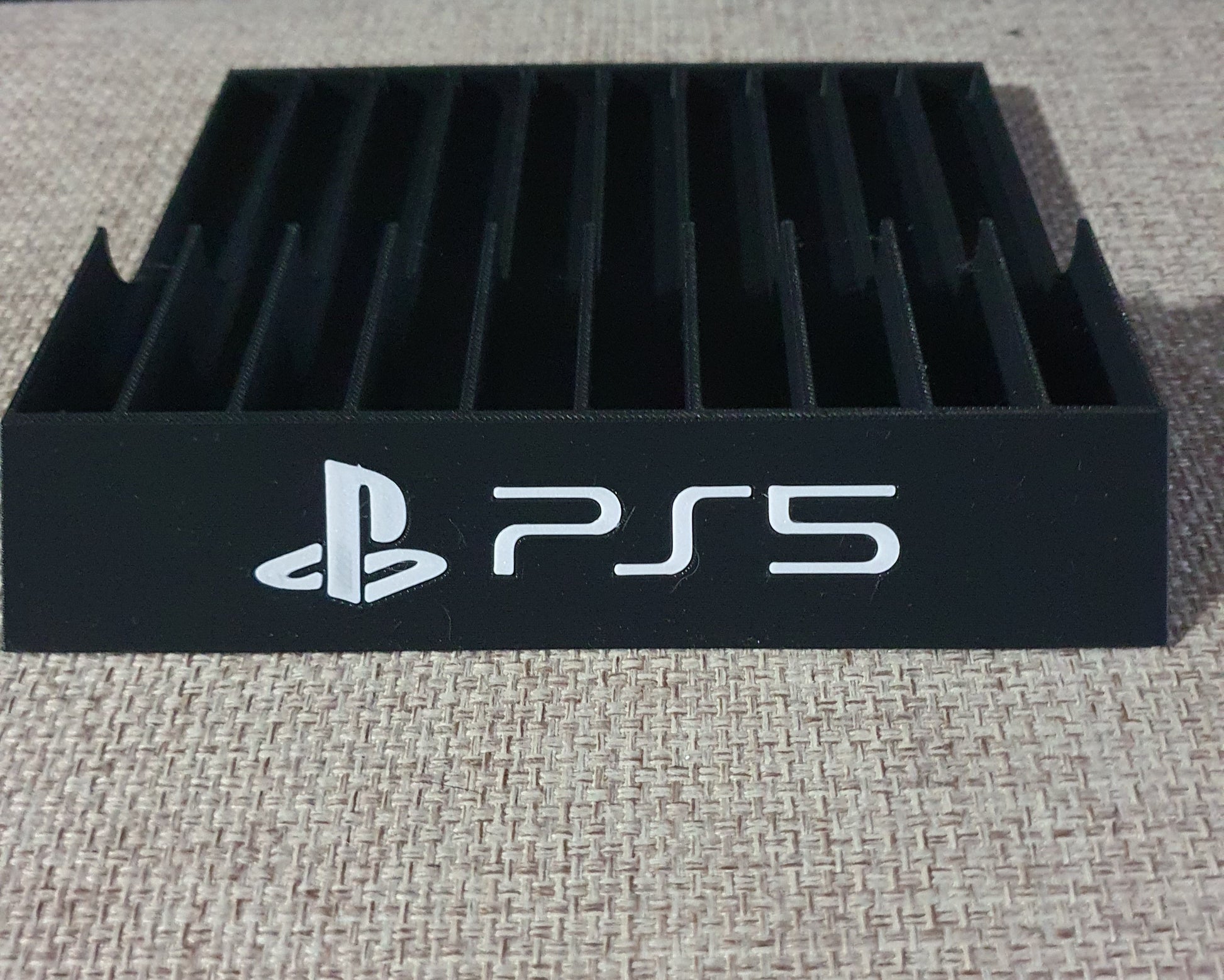 Video Game Storage Stand Display for PS5/ PS4/ PS3 Xbox Series S & X Raised Logo