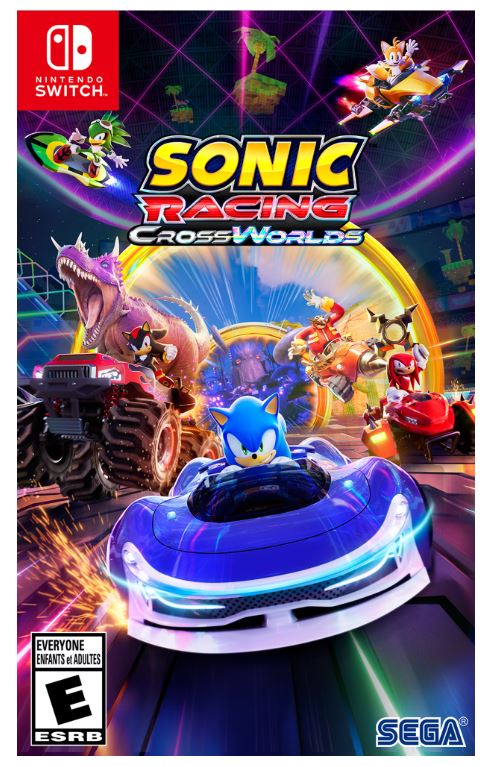 Sonic Racing: CrossWorlds (Nintendo Switch, 2025) Complete
