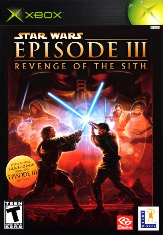 Star Wars Episode 3 Revenge of the Sith Xbox Original Mint Condition