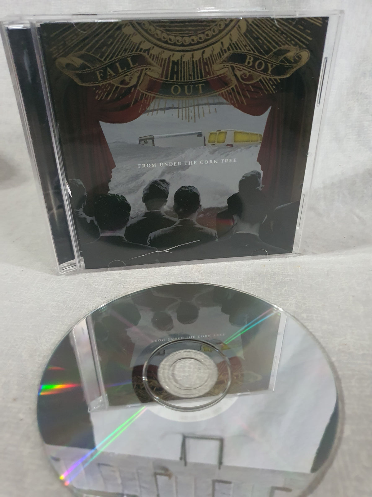 Fall Out Boy From Under Cork Tree CD 2005 Pop Punk Album Sugar We're Going Down Dance Fueled By Ramen