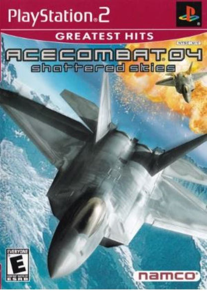 Ace Combat 4 Shattered Skies PS2 CIB W Reg Card Clean 2001 PlayStation 2 Tested Very Good Complete Collector Namco Original Flight Classic