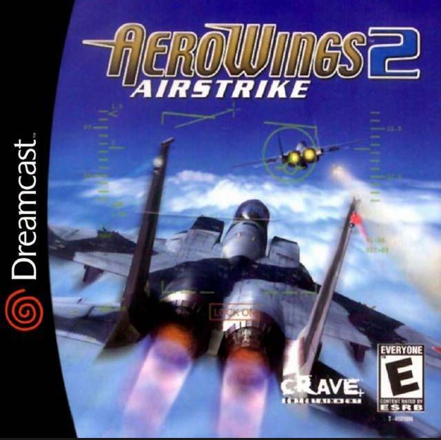 AeroWings 2 Air Strike for Sega Dreamcast Missing Manuel Disc Good T-40210N