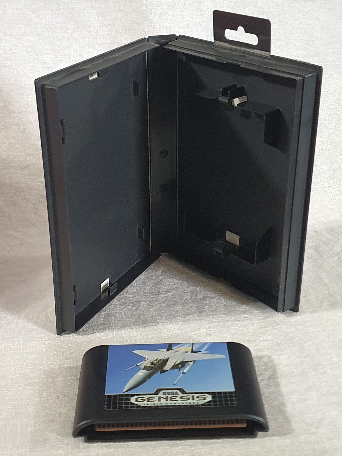 Sega After Burner II Genesis Box Case Shooter 1990 Retro Vintage Game Tested Collector Cartridge Original Classic Edition Arcade