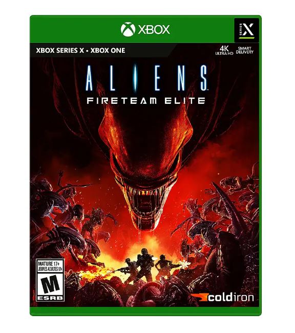 Aliens Fireteam Elite Xbox One Series X Game Very Good Tested Sci-Fi Shooter Complete Collector Cold Iron 2021 Co-op Survival Horror Original