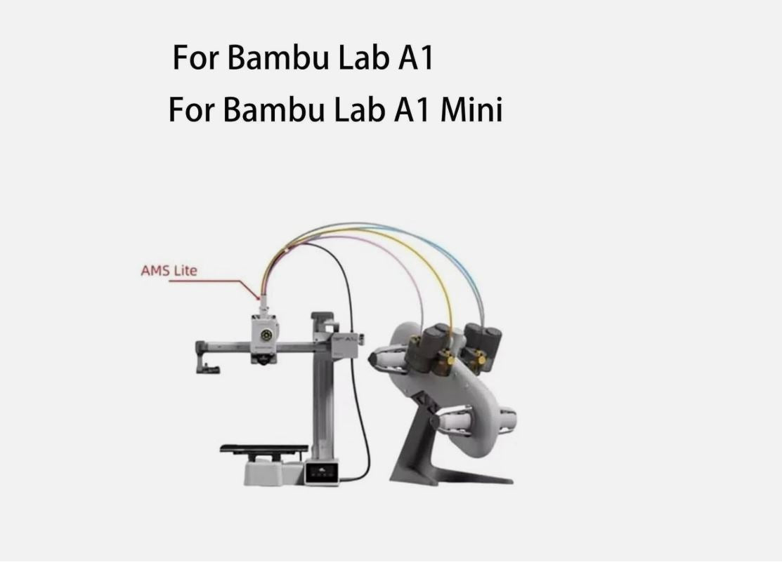 Original Bamboo Bambu Lab A1/A1 Mini AMS Lite Filament Hub Five Way Components Switch