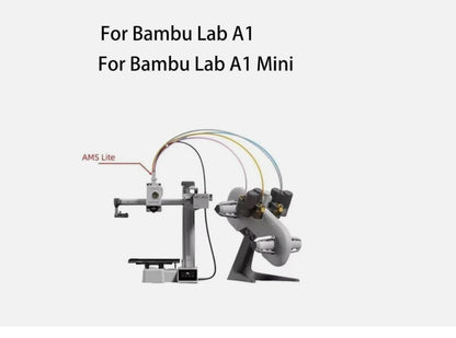 Original Bamboo Bambu Lab A1/A1 Mini AMS Lite Filament Hub Five Way Components Switch