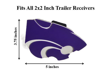 Angleton Panthers High School Trailer Hitch Cover 2 Inch Receiver Tow Plug Cap Panthers Football Team Spirit Gift Truck SUV Car