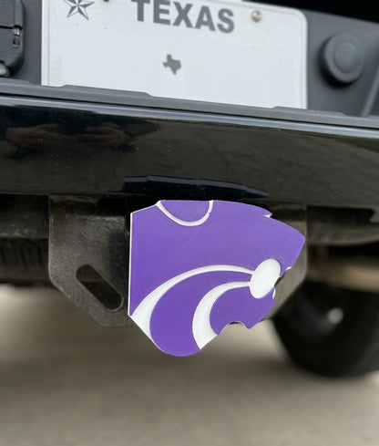 Angleton Panthers High School Trailer Hitch Cover 2 Inch Receiver Tow Plug Cap Panthers Football Team Spirit Gift Truck SUV Car