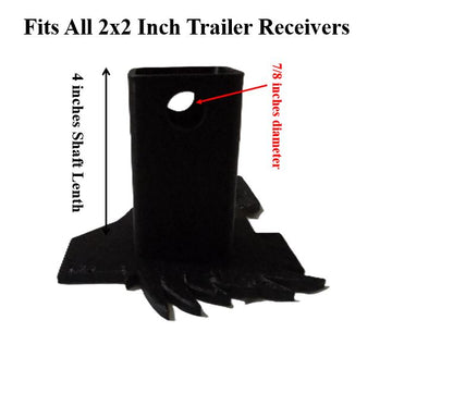 Angleton Wildcats Football Trailer Hitch Cover Cap Plug – Fits 2" Receiver Truck SUV – Orange Texas High School Fan Gift