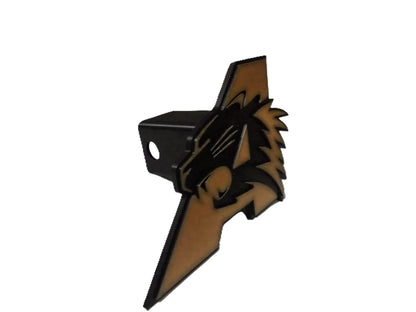 Angleton Wildcats Football Trailer Hitch Cover Cap Plug – Fits 2" Receiver Truck SUV – Orange Texas High School Fan Gift