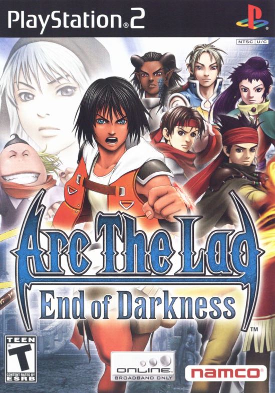 Arc the Lad: End of Darkness (Sony Playstation 2 PS2, 2005) Game Disc Very Good