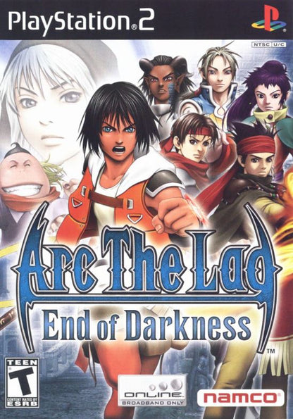 Arc the Lad: End of Darkness (Sony Playstation 2 PS2, 2005) Game Disc Very Good