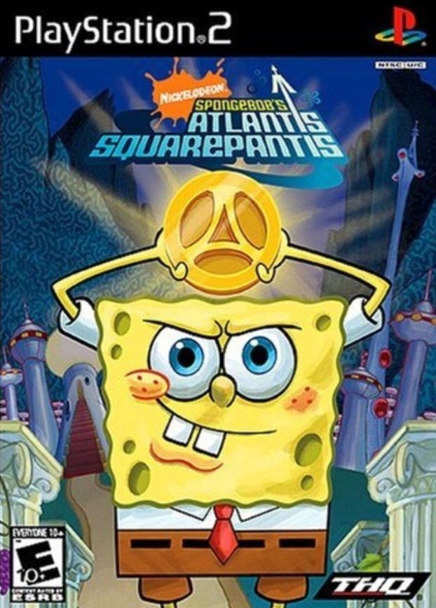 SpongeBob Atlantis SquarePantis PS2 PlayStation 2 2007 Tested Very Good Disc Collector THQ Original Cartoon Platformer Classic