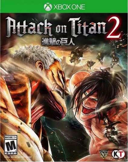 Attack on Titan 2 - Microsoft Xbox One Complete With Insert Game Disc Very Good