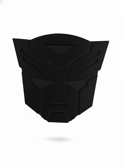Transformers Dark Autobot Trailer Hitch Receiver Cover Tow Towing Plug Cap 2x2"