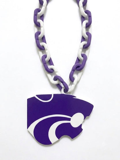Angleton Wildcats Hype Chain for TX High School Football Baseball Softball Basketball Tennis | Booster Club Cheer Squad Spirit Gear Brazoria