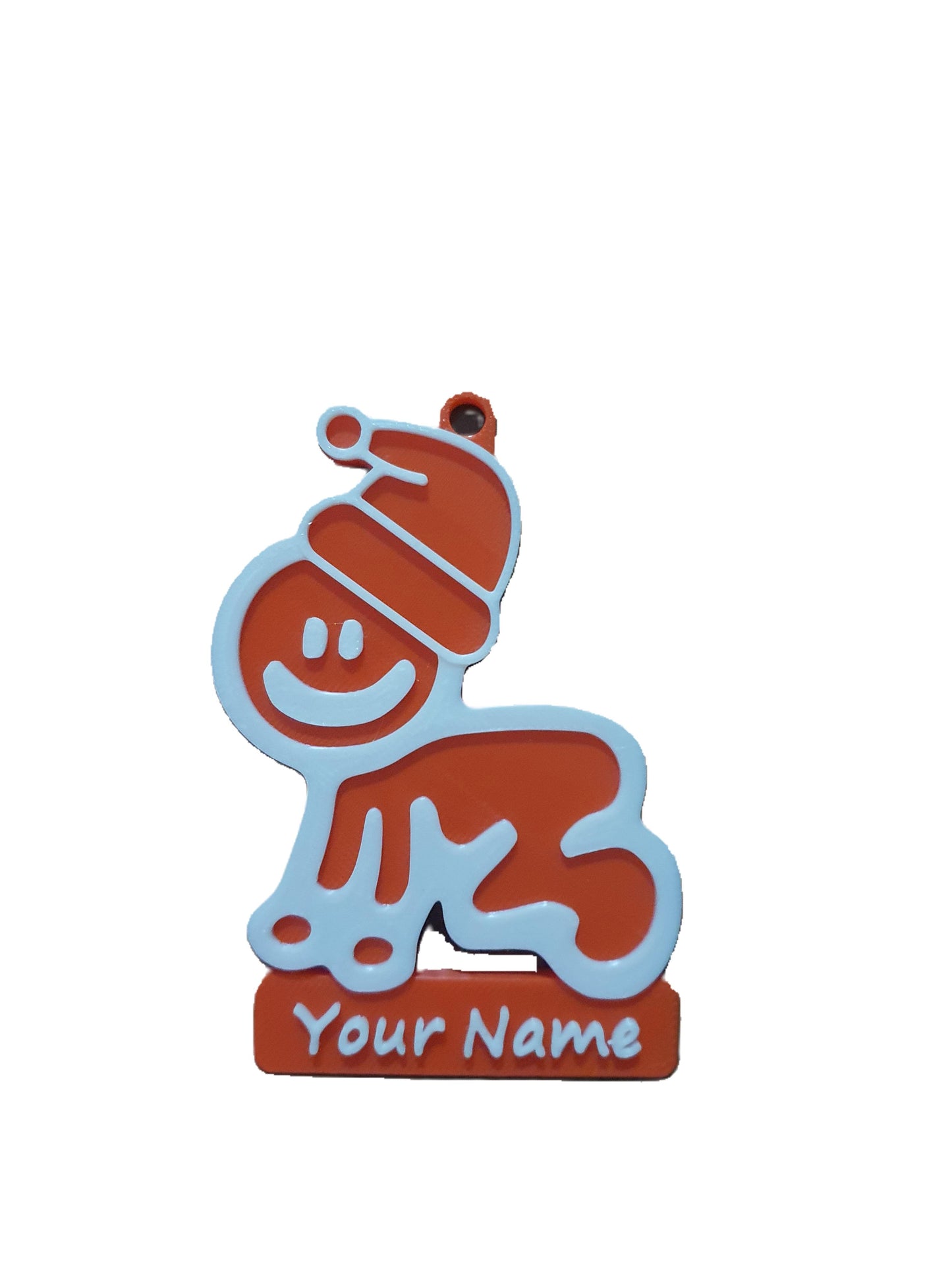 Christmas Holiday Tree Ornament Family Man Woman Children Dog Customize 6 Piece Bundle
