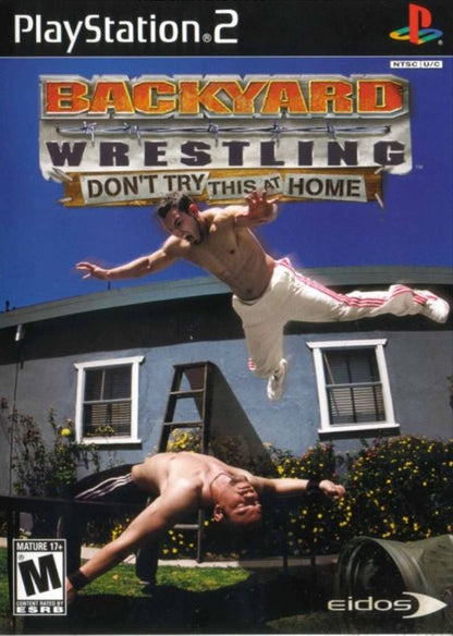 Backyard Wrestling Don't Try This at Home (Sony PlayStation 2, 2003) Complete PS2 CIB Y2K Retro Gaming