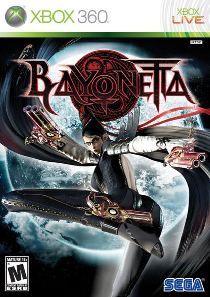 Bayonetta Xbox 360 2010 Disc Good Tested Action Game PlatinumGames Sega Witch Combat Hack Slash Collector NTSC Climax Umbra Heaven