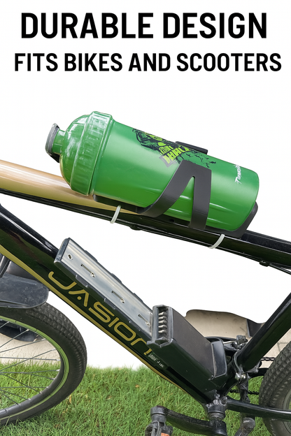 2 Bicycle Water Bottle Holder Mount Rack Bike Cycling Scooter Drink Cup Cage