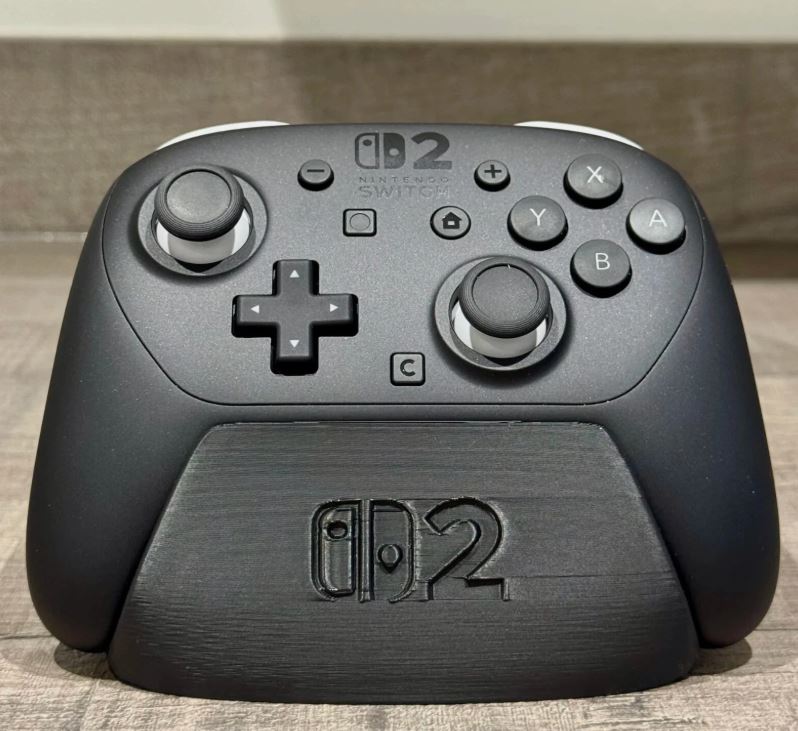 Nintendo Switch 2 Pro Controller Gamepad Storage Holder Display Color Choice New