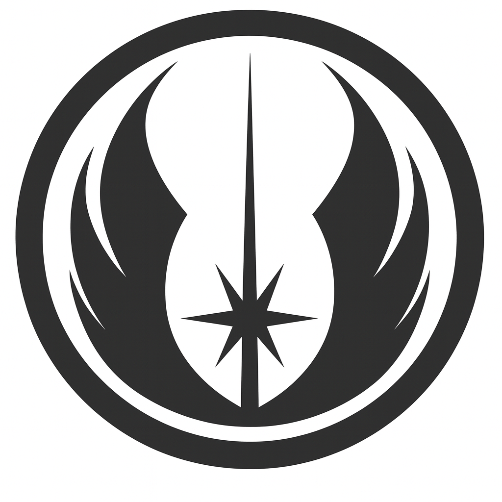Star Wars Jedi Order 4" Logo Cover Plug Cap Tow Hitch Fits 2" Receivers