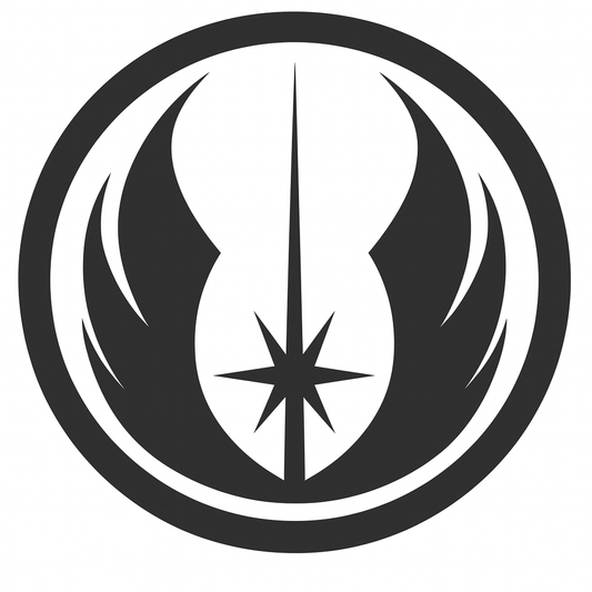 Star Wars Jedi Order 4" Logo Cover Plug Cap Tow Hitch Fits 2" Receivers