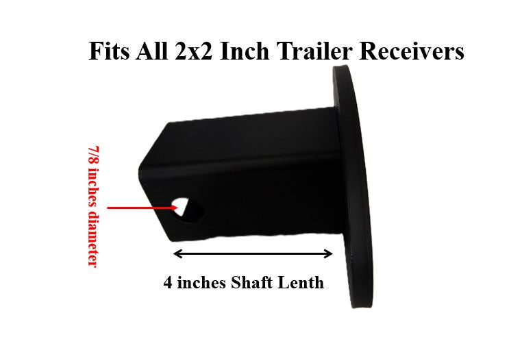Blackout Evil Batman Tow Hitch Cover 2" Receiver - Large 6x3 Inch Bat Logo Plug Cap for Trucks, SUVs, Off-Road & Tactical Stealth Build Pro