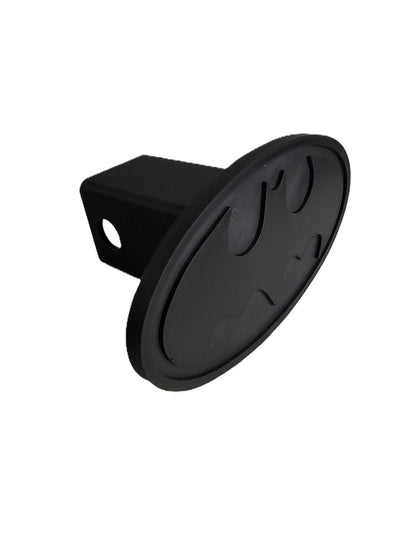 Blackout Evil Batman Tow Hitch Cover 2" Receiver - Large 6x3 Inch Bat Logo Plug Cap for Trucks, SUVs, Off-Road & Tactical Stealth Build Pro