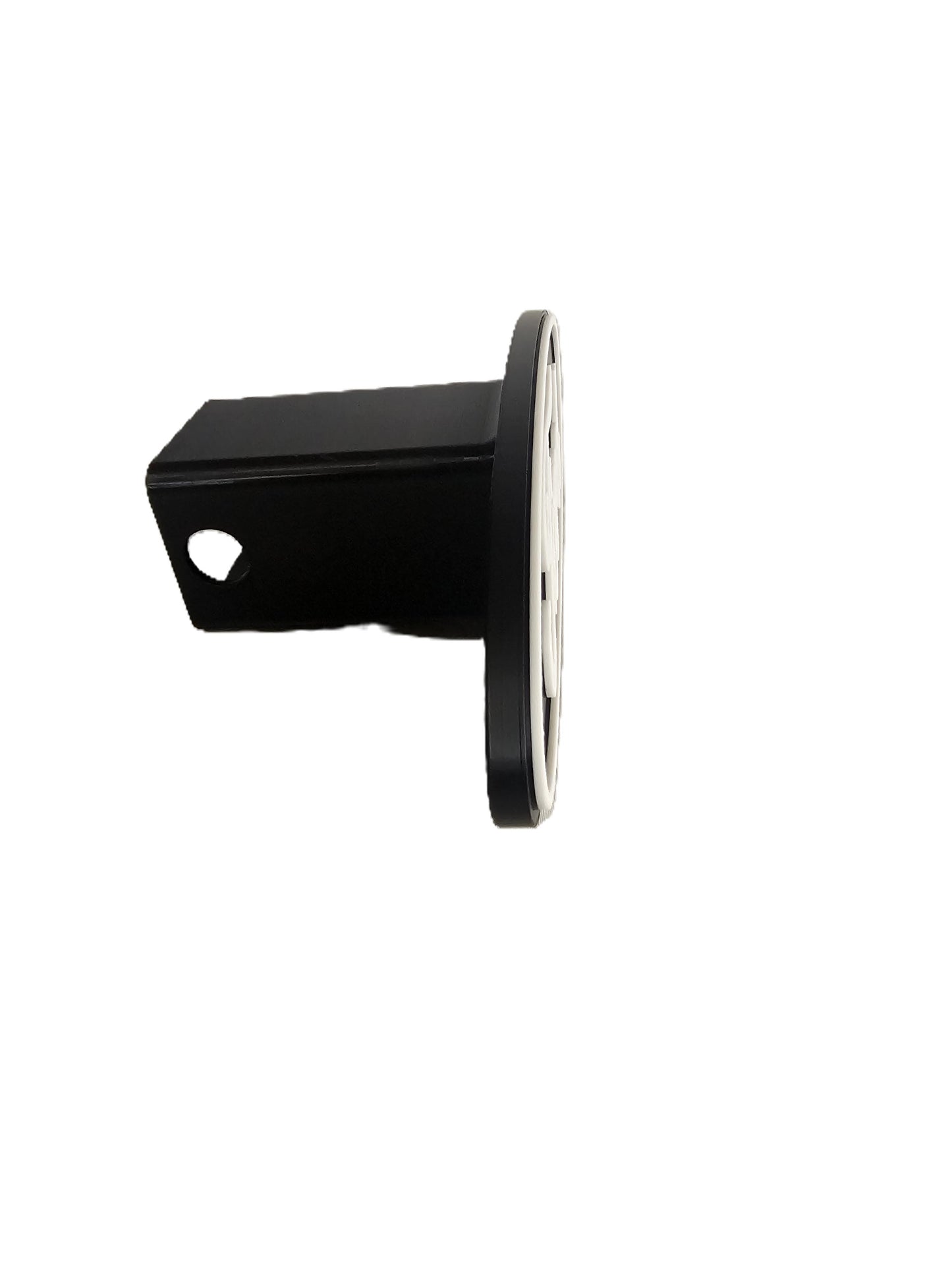 Black Ford Trailer Hitch Cover 8"x3" Emblem – Durable Plastic Hitch Plug for F-150 F-250 F-350 Truck Tow Protection