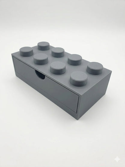 Kids Stackable Storage Box Office Organizer Home Decor Desktop Toy 8 Studs Home School Teacher School Children Adult Storage