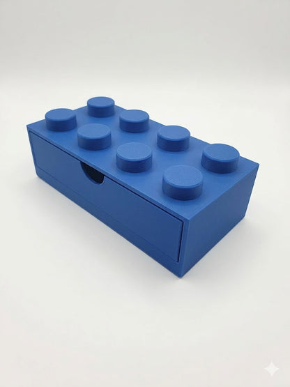Kids Stackable Storage Box Office Organizer Home Decor Desktop Toy 8 Studs Home School Teacher School Children Adult Storage