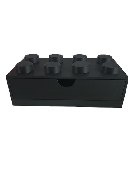 Kids Stackable Storage Box Office Organizer Home Decor Desktop Toy 8 Studs Home School Teacher School Children Adult Storage