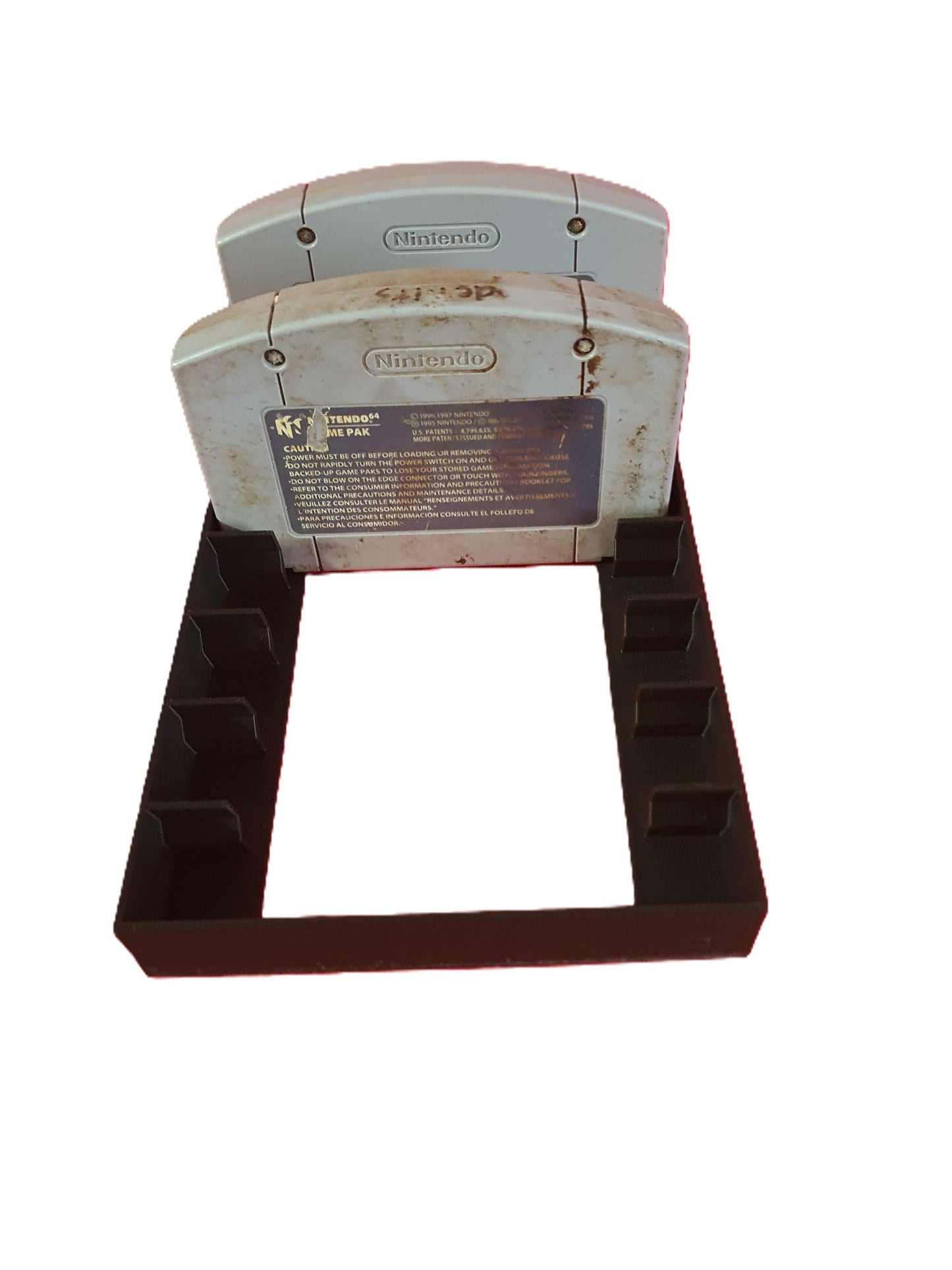 N64 Nintendo 64 System Game New Stand Cartridge Holder Display Rack 7 Videogames