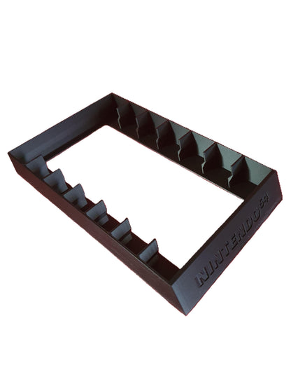 N64 Nintendo 64 System Game New Stand Cartridge Holder Display Rack 7 Videogames