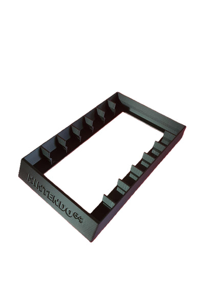 N64 Nintendo 64 System Game New Stand Cartridge Holder Display Rack 7 Videogames