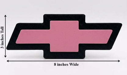 Chevrolet Chevy Truck Pink Bowtie Cover Plug Cap Hitch Tow Cover Silverado 1500