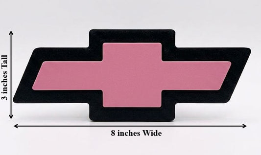 Chevrolet Chevy Truck Pink Bowtie Cover Plug Cap Hitch Tow Cover Silverado 1500