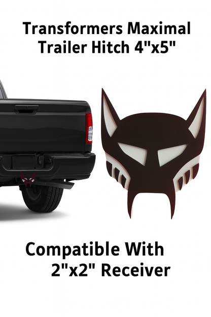 Transformers Maximal Cover Plug Cap Tow Hitch fits 2" Receivers Custom Made USA