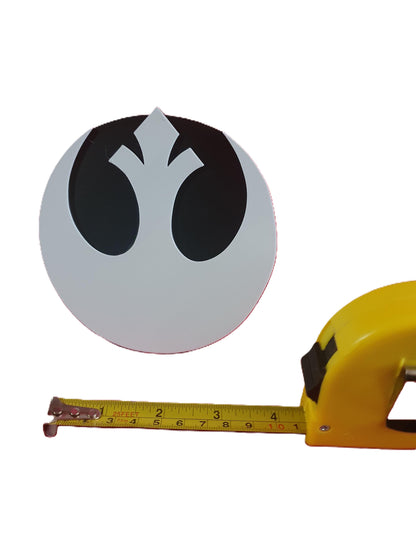 Star Wars Rebel Alliance Logo Cover Plug Cap Tow Hitch 2" Receivers Trucks SUV