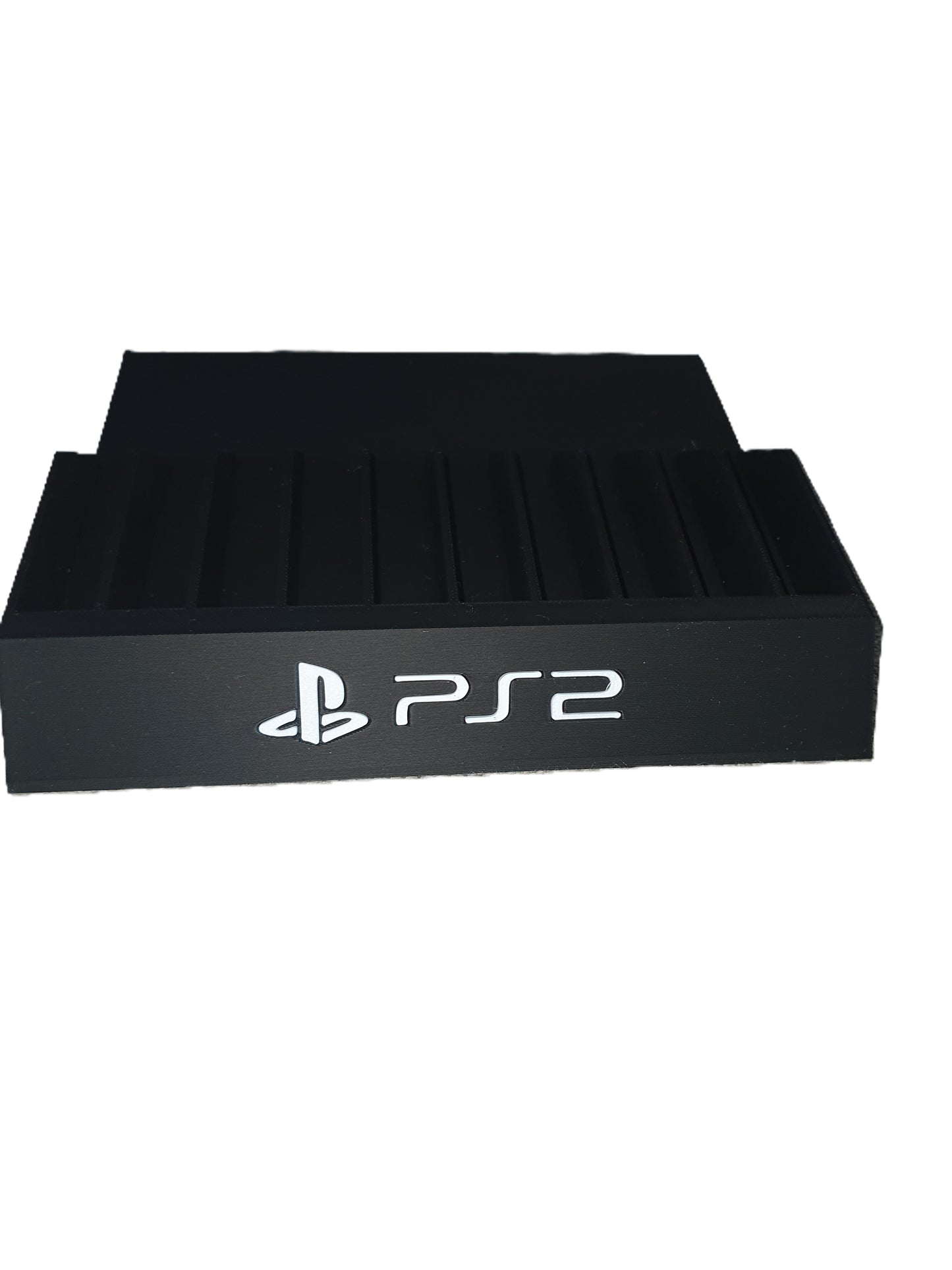 PlayStation 2 Game Holder 10 Games Sony Video Game Storage Display PS2 Revised