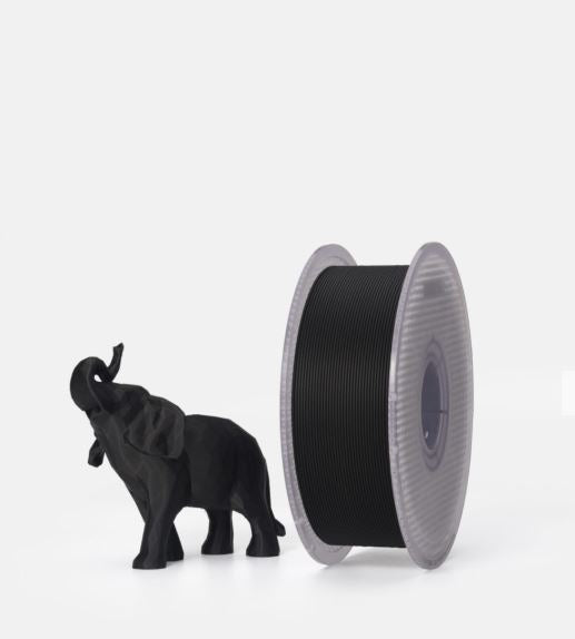 NEW Bambu PLA Basic 1.75/33mm Black 10101 1kg Spool For AMS / AMS Lite OEM