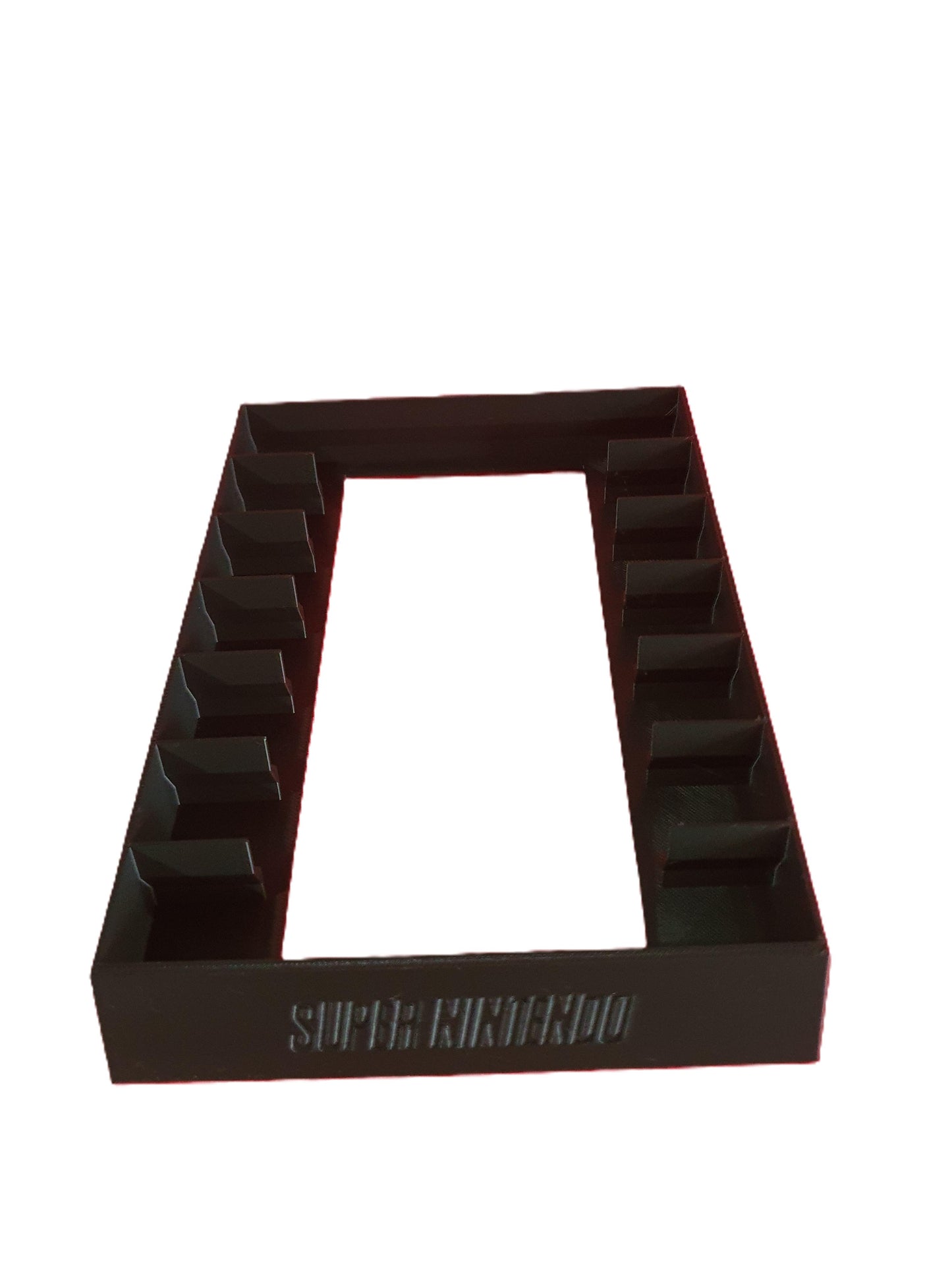 SNES Super Nintendo System Game Stand Cartridge Holder Display Rack 7 Videogame