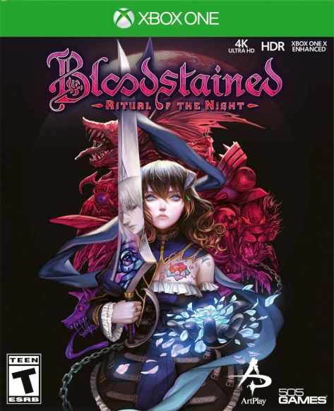 Bloodstained - Ritual Of The Night (Xbox One, 2019) Complete Disc Very Good